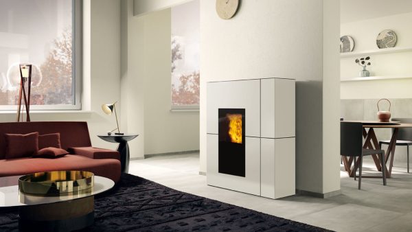 Termostufa a Pellet Blade H Colore Beige - Edilkamin