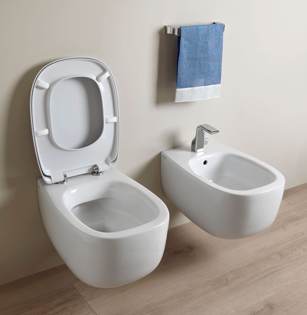 Vaso sospeso con sistema goclean® BONOLA Flaminia