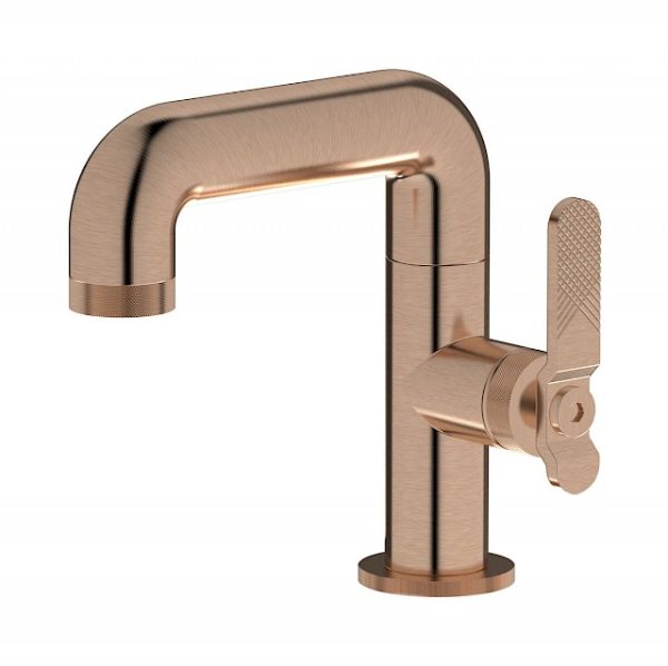 Miscelatore lavabo colore cromo oro rosa spazz serie bold ib