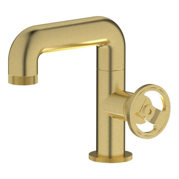 Miscelatore monoforo colore oro inglese spazzolato serie Bold Ib