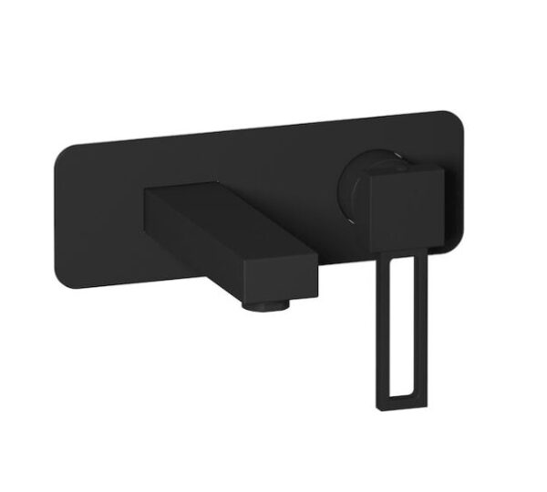 IB Rubinetterie - MIscelatore lavabo incasso canna corta Dr Jeckyll - nero opaco