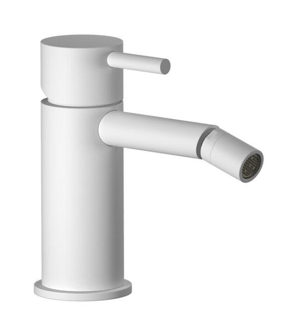 Miscelatore bidet colore bianco opaco serie Milanotorino ib