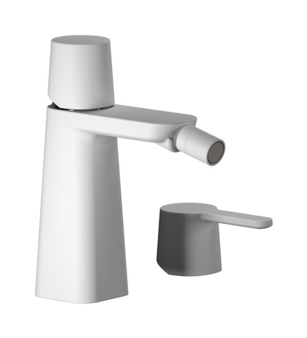 Miscelatore bidet colore bianco opaco serie Taac ib