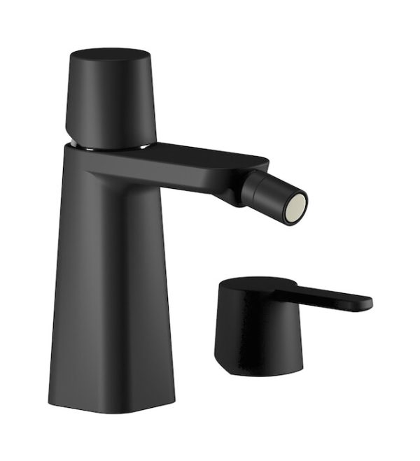 Miscelatore bidet colore nero opaco serie Taac ib
