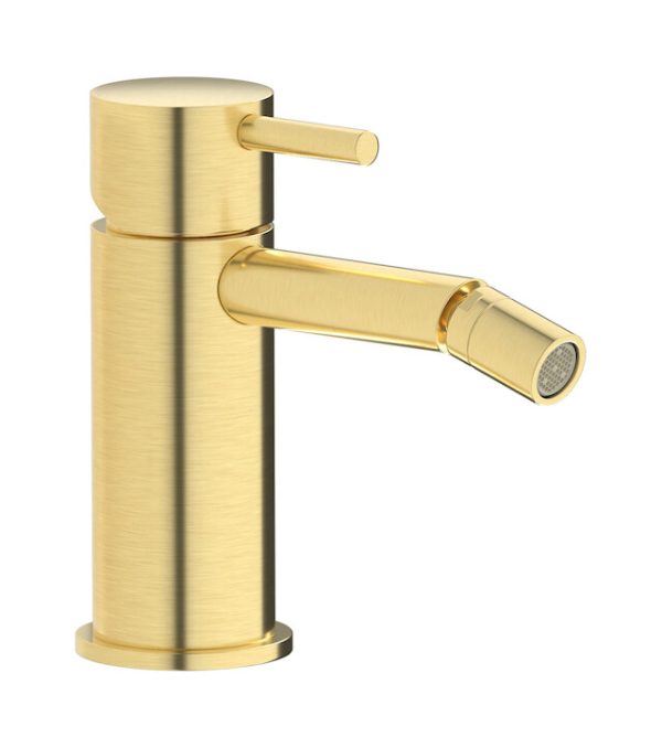 Miscelatore bidet colore oro inglese spazzolato serie Milanotorino ib