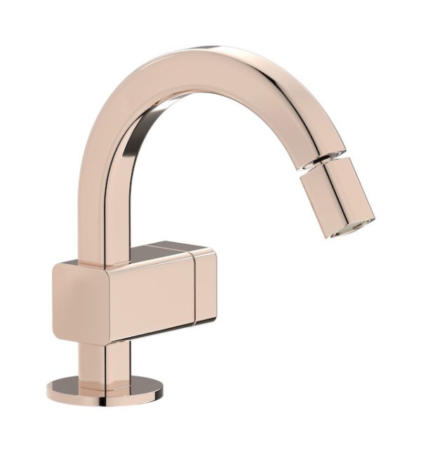 Miscelatore Bidet leva normale Oro Rosa - ELIO IB Rubinetterie