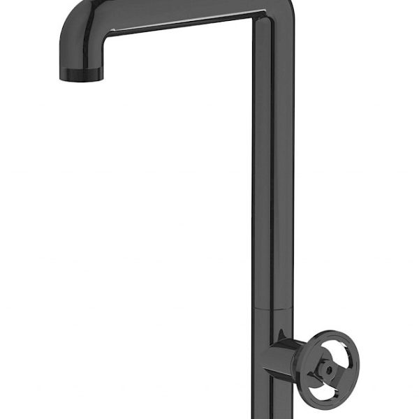 Miscelatore cucina colore nero serie bold ib