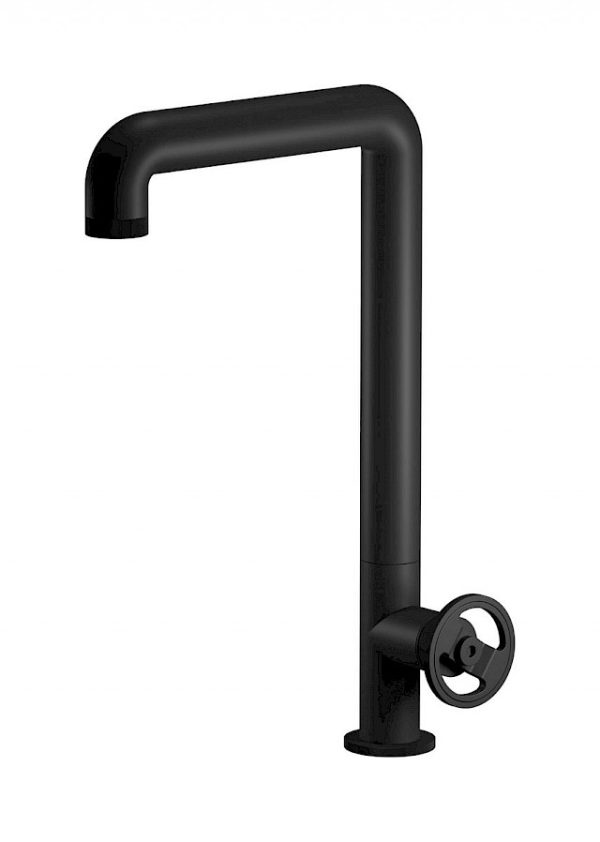 Miscelatore cucina colore nero opaco serie bold ib