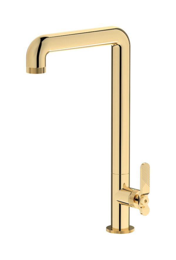 Miscelatore cucina colore oro inglese serie bold ib