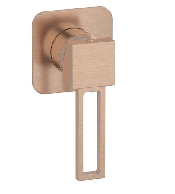 Miscelatore doccia 1 via Dr. Jeckyll Oro Rosa Spazzolato - IB Rubinetterie