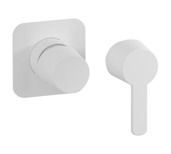 Miscelatore doccia una via colore bianco opaco serie Taac - IB
