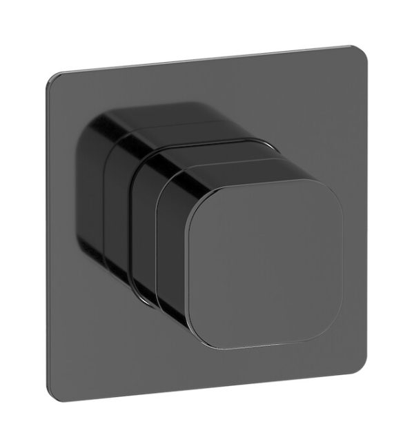 Miscelatore Doccia 1 via leva normale Cromo Nero - ELIO IB Rubinetterie