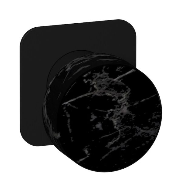 Miscelatore doccia una via leva colore nera nero opaco serie Marmo ib