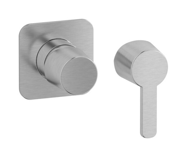Miscelatore doccia una via colore nickel spazzolato serie Taac - IB