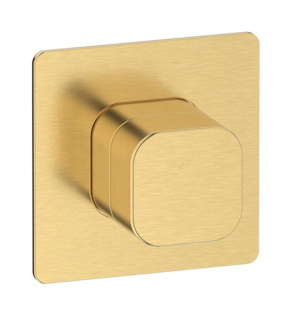 Miscelatore Doccia 1 via leva normale Oro Spazzolato - ELIO IB Rubinetterie