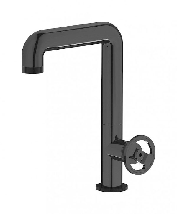 Miscelatore lavabo alto colore neroserie Bold - ib