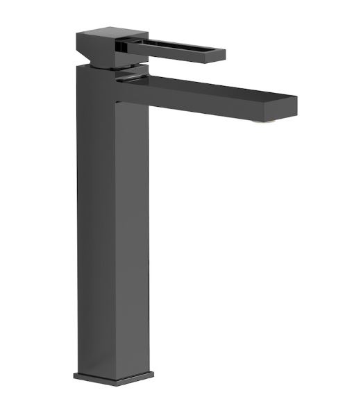 Miscelatore monoforo lavabo alto Cromo Nero DrJeckyll IB Rubinetterie