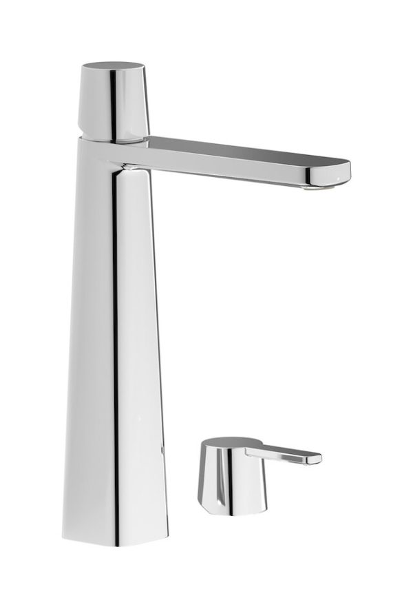 Miscelatore monoforo lavabo alto colore cromo serie Taac Ib
