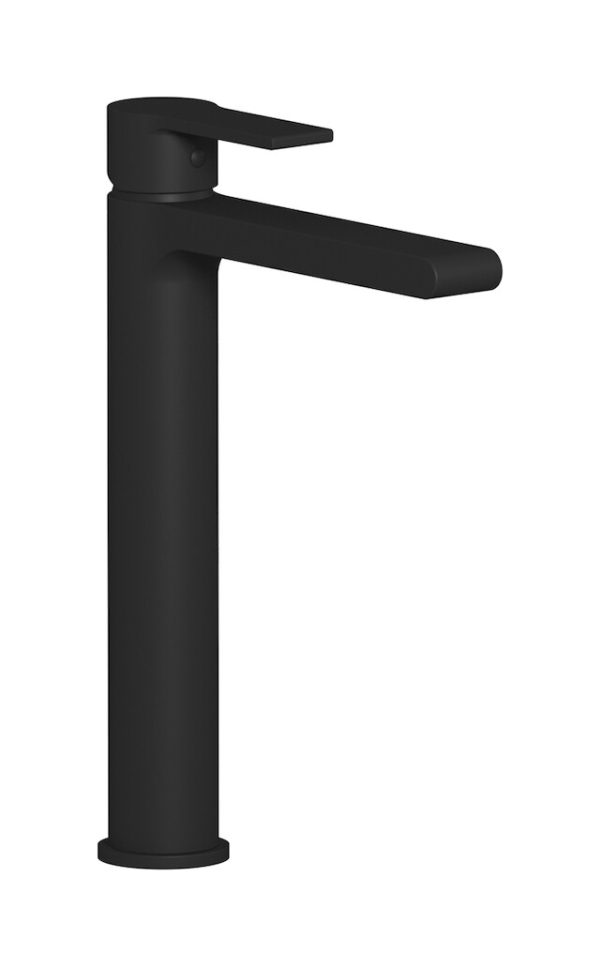 Miscelatore lavabo monoforo alto colore nero opaco serie Why Not - IB