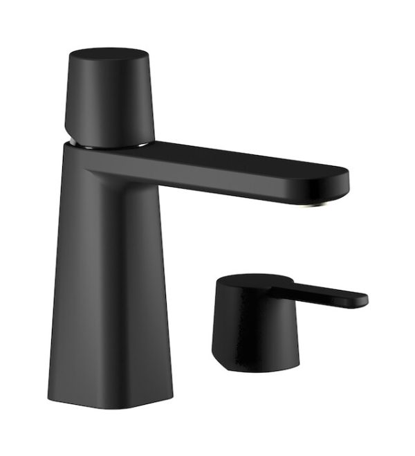 Miscelatore monoforo lavabo colore nero opaco serie Taac ib