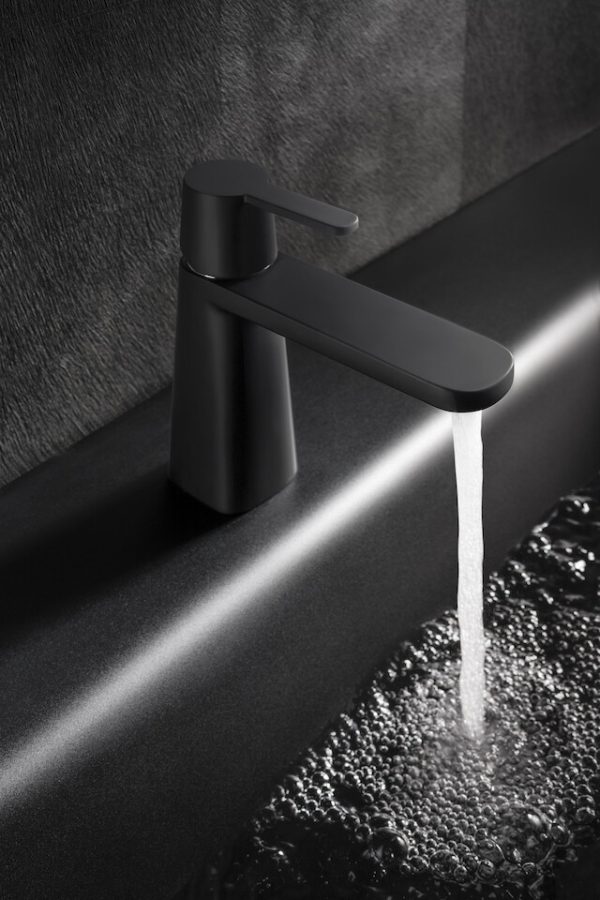 Miscelatore lavabo monoforo colore nero serie Taac - IB