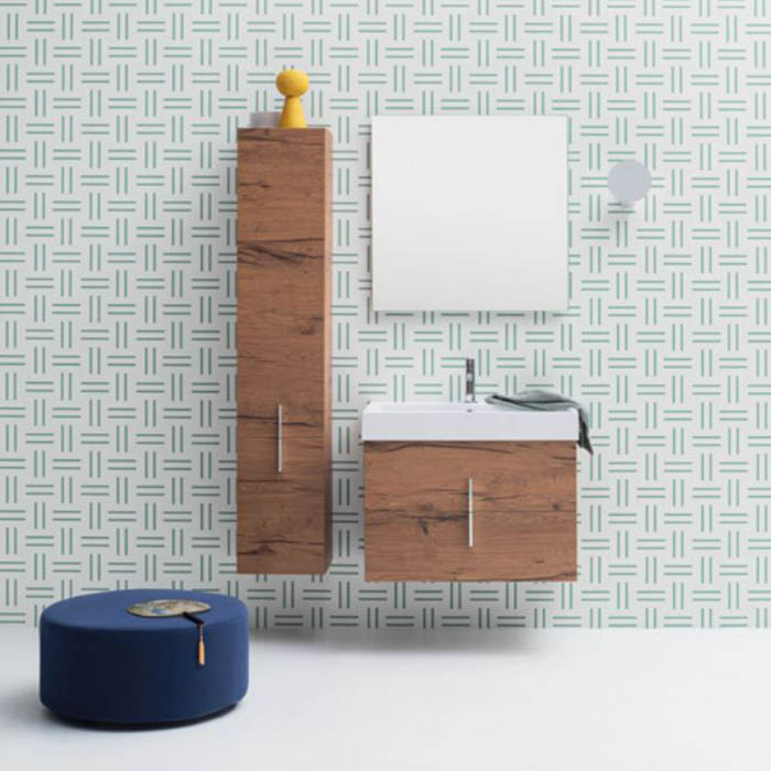 COMPOSIZIONE MOBILE BAGNO HOME LISCIA 04 - ARBI