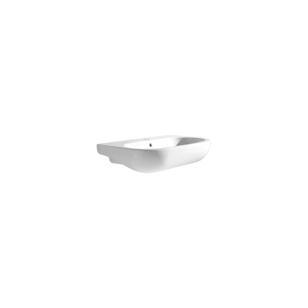 Lavabo sospeso colore bianco serie nuvola azzurra