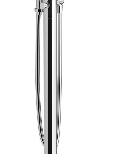 Miscelatore bordo vasca da terra colore cromo serie K2 Ib