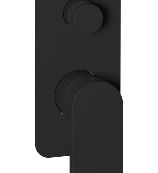 Miscelatore doccia 2 vie colore nero serie K3 - IB