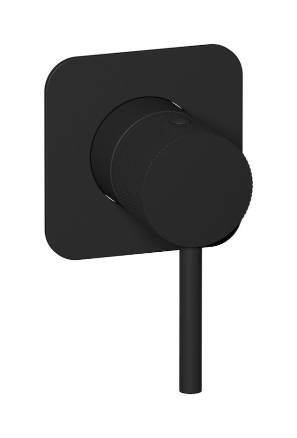 Miscelatore doccia una via colore nero opaco serie industria Ib