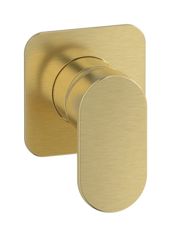 Miscelatore doccia una via colore oro inglese spazzolato serie K2 ib