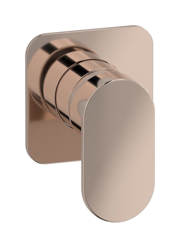 Miscelatore doccia una via colore oro rosa serie K2 ib
