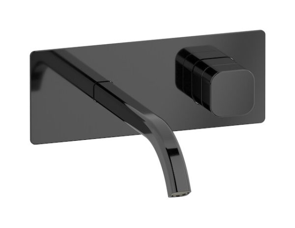 Miscelatore lavabo incasso colore nero serie elio iB