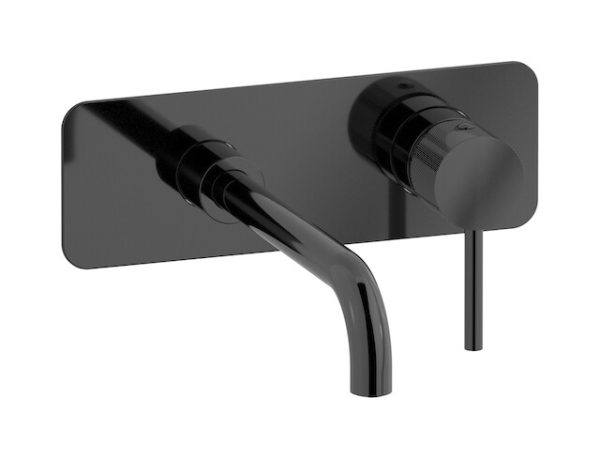 Miscelatore lavabo incasso colore nero serie Industria ib