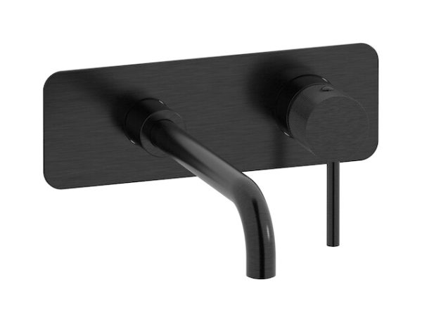 Miscelatore lavabo incasso colore nero opaco serie Industria ib