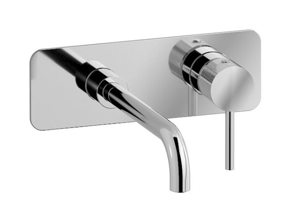 Miscelatore lavabo incasso colore cromo serie industria ib
