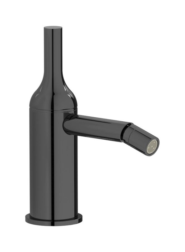 Miscelatore monoforo bidet colore nero serie Batlò ib