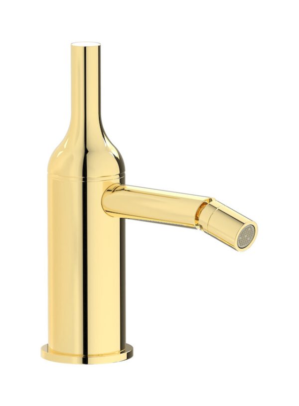 Miscelatore monoforo bidet colore oro inglese serie Batlò ib