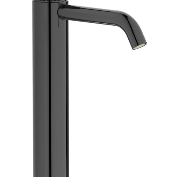 Miscelatore monoforo lavabo alto colore nero serie Industria ib