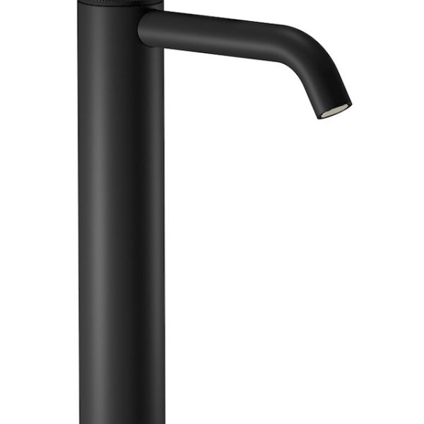 Miscelatore monoforo lavabo alto colore nero opaco serie Industria ib