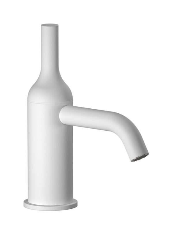 Miscelatore monoforo lavabo colore bianco opaco serie batlo' -ib