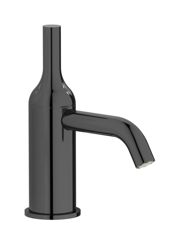 Miscelatore monoforo lavabo colore nero serie batlo' -ib