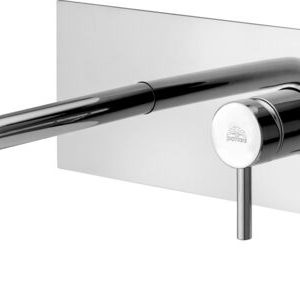 MIscelatore monoforo lavabo incasso colore cromo Paffoni