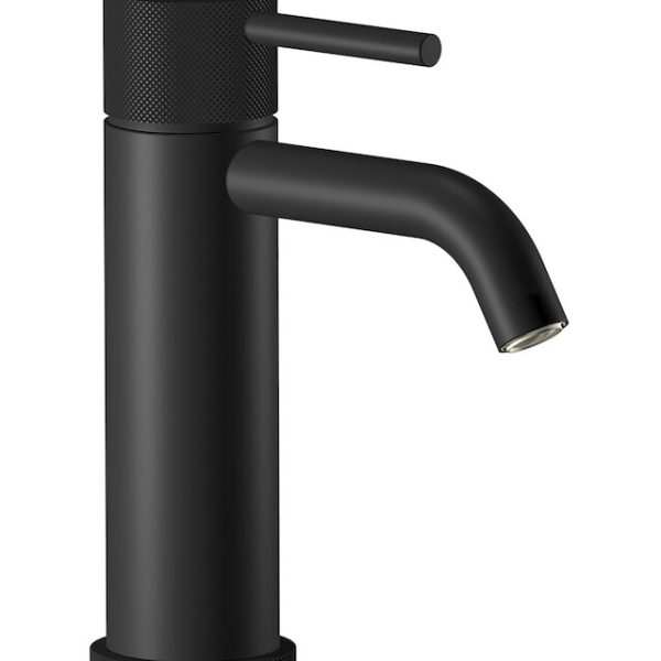 Miscelatore monoforo lavabo colore nero opaco serie Industria ib