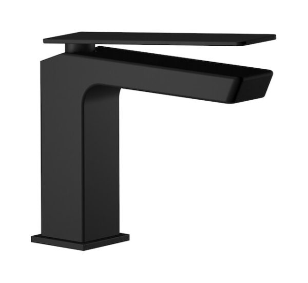 Miscelatore monoforo lavabo colore nero opaco serie K3 -ib