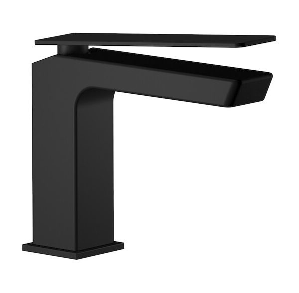 Miscelatore monoforo lavabo colore nero opaco serie K3 -ib