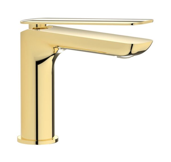 Miscelatore monoforo lavabo colore oro inglese serie K2 Ib