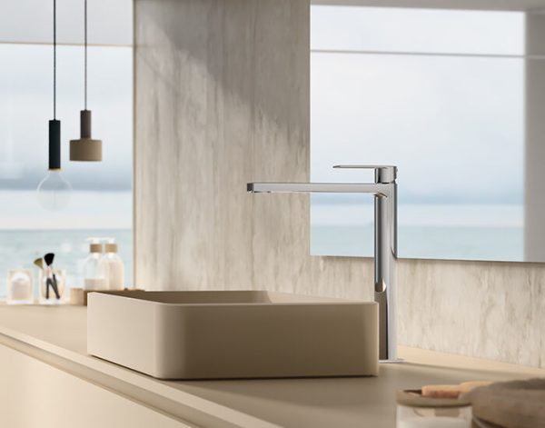 Miscelatore lavabo monoforo alto colore cromo serie Tango - Paffoni