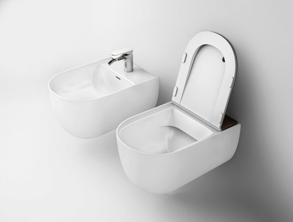 Bidet sospeso colore bianco serie the one art ceram