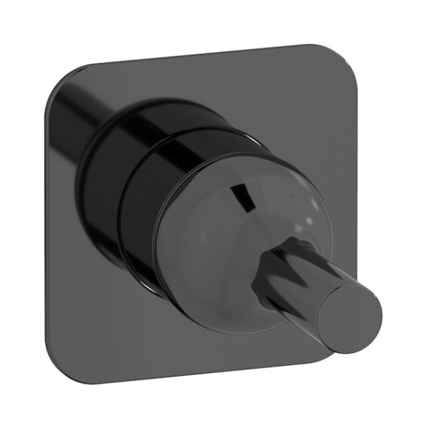 Miscelatore doccia una via colore nero serie Batlo' ib
